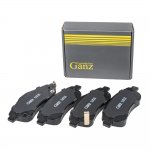 Колодки передние HONDA CR-V 07- GANZ GIJ09102