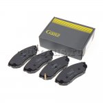 Колодки передние KIA Sorento 2.4/3.5L+CRDI 02-> GANZ GIJ09497