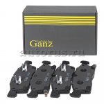 Колодки передние MB GL(X166)/ML(W166)/JEEP Grand Cherokee IV 2010-> GANZ GIJ09375