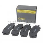 Колодки передние MB GLK-Class (X204) 2008-> GANZ GIJ09546
