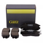 Колодки передние MITSUBISHI Lancer 9 /Galant 6 GANZ GIJ09063