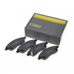 Колодки передние NISSAN Tiida 07-> /Type Akebono GANZ GIJ09522