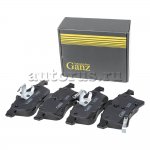 Колодки передние OPEL Ast H/Zaf/Meriva GANZ GIJ09253