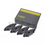 Колодки передние PEUGEOT 107/CITROEN C1 GANZ GIJ09460