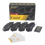 Колодки передние PRO-Line Ceramic HYUNDAI Santa Fe 06->/KIA Sorento 09-> GANZ GIJ09045C