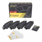Колодки передние PRO-Line Ceramic HYUNDAI Santa Fe III 12->/KIA Sorento II 09-> GANZ GIJ09410C