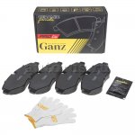 Колодки передние PRO-Line Ceramic MB W639/3/5T-Sprinter/VW Crafter 30-50/Type Brembo GANZ GIJ09417C