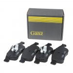 Колодки передние RENAULT DUSTER 10-/FLUENCE 10-/MEGANE III 08- GANZ GIJ09006