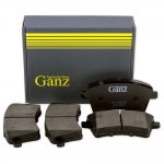 Колодки передние RENAULT Kangoo 08-> GANZ GIJ09053