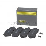 Колодки передние SUBARU Impreza 2.0 96-00/2.0 00-02/Legacy 2.5 96-9 GANZ GIJ09271