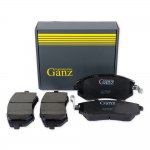 Колодки передние SUBARU LEGACY 2.0, 2.5 03- GANZ GIJ09089