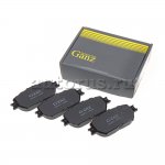 Колодки передние TOYOTA Cam 2.4-3.0 2001-> GANZ GIJ09511