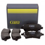 Колодки передние TOYOTA Cor 1.4-1.8 2000-> GANZ GIJ09042