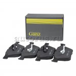Колодки передние для BMW 7-СЕРИЯ F01/F02 (2008>) GANZ GIJ09373