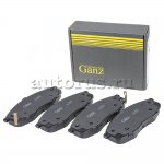 Колодки передние для CHANGAN CS55 (17-) GANZ GIJ09587