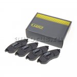 Колодки передние для CHEVROLET AVEO 06->/KALOS 02- GANZ GIJ09386