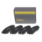 Колодки передние для Hyundai IX35/40 (10-)/Sportage (10-)/Carens (02-) GANZ GIJ09225