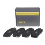 Колодки передние для Hyundai IX35/40 (10-)/Sportage (10-)/Carens (02-) GANZ GIJ09231