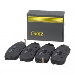 Колодки передние для HYUNDAI iX55 08-> GANZ GIJ09254