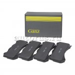 Колодки передние для JEEP GRAND CHEROKEE (WK2) (2010>) GANZ GIJ09368