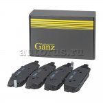 Колодки передние для JEEP Grand Cherokee II-III 04-10 GANZ GIJ09328