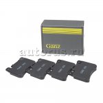 Колодки передние для MB W203 GANZ GIJ09341