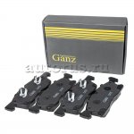 Колодки передние для MERCEDES BENZ W166 M-KLASSE (ML/GLE) (2011>) GANZ GIJ09249