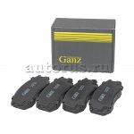 Колодки передние для MITSUBISHI COLT/LANCER 92> GANZ GIJ09343