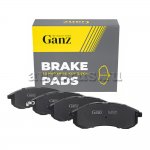 Колодки передние для Mitsubishi L200 2.5TD 4WD (01-) GANZ GIJ20149