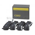 Колодки передние для NISSAN Cube ->00/Almera N15 95->00 GANZ GIJ09306