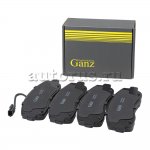 Колодки передние для OPEL MOVANO/RENAULT MASTER 10- GANZ GIJ09287