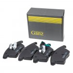 Колодки передние для PEUGEOT 307 (2001-2007)/308 2007> GANZ GIJ09245
