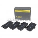 Колодки передние для SUBARU IMPREZA (1993-1996) GANZ GIJ09337