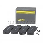 Колодки передние для Subaru Legacy 2.0/2.2 94-99/Impreza 1.6/2.0 96-97 GANZ GIJ09311