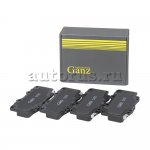 Колодки передние для TOYOTA HiLux 2007-> GANZ GIJ09359