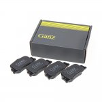 Колодки тормозные задние для TOYOTA Camry ->01/BYD F3/GEELY Vision GANZ GIJ09495