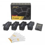 Колодки тормозные передние PRO-Line Ceramic (без датчиков) для ВАЗ 2108-15, 2110, 1118, 2170, 2190 GANZ GRJ09005C