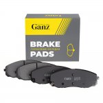 Колодки тормозные передние для KIA Carnival 2.7i V6/2.9CRDi 06> GANZ GIJ07182