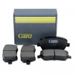 Колодки тормозные передние для LADA LARGUS (12-)/VESTA (15-) GANZ GIJ09013