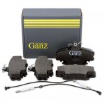 Колодки тормозные передние для RENAULT Logan,Sandero/LADA Largus/LIFAN Breez GANZ GIJ09044