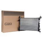 Радиатор основной OPEL Corsa D 2006-> mot.1,2/1,4L /МКПП GANZ GIF07162
