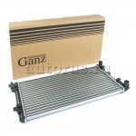 Радиатор основной SKODA Rapid/VW Polo Sedan 1,2…1,6L 16V 2010-> GANZ GIF07066