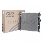 Радиатор основной SSANG YONG Action/Kyron mot.2,0XDI /АКПП GANZ GIJ21259