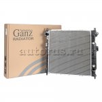 Радиатор основной SSANG YONG Action/Kyron mot.2,0XDI /АКПП GANZ GIJ21305