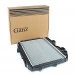 Радиатор основной алюминиевый для УАЗ 3151, 3741 с двиг. УМЗ-417 GANZ GIF07064