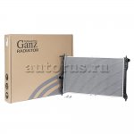 Радиатор основной для ZAZ Chance 2009-> 1.3 МКПП A/C+ GANZ GIJ21275