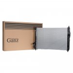 Радиатор охлаждения основной для CHEVROLET Aveo II mot.1,2L МКПП GANZ GIF07180