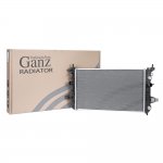 Радиатор охлаждения основной для OPEL Astra H/Zafira B AC+ АКПП GANZ GIJ21226