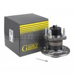 Ступица задняя в сборе L=R (с датчиком ABS, 4 болта) для DAEWOO Espero,Lanos/Ope Astra F/G/H,Combo,Vectra A GANZ GIM03159