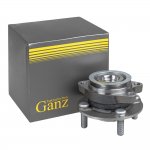 Ступица передняя в сборе L=R (c ABS) для NISSAN TIIDA C11 (07-) GANZ GIK05071